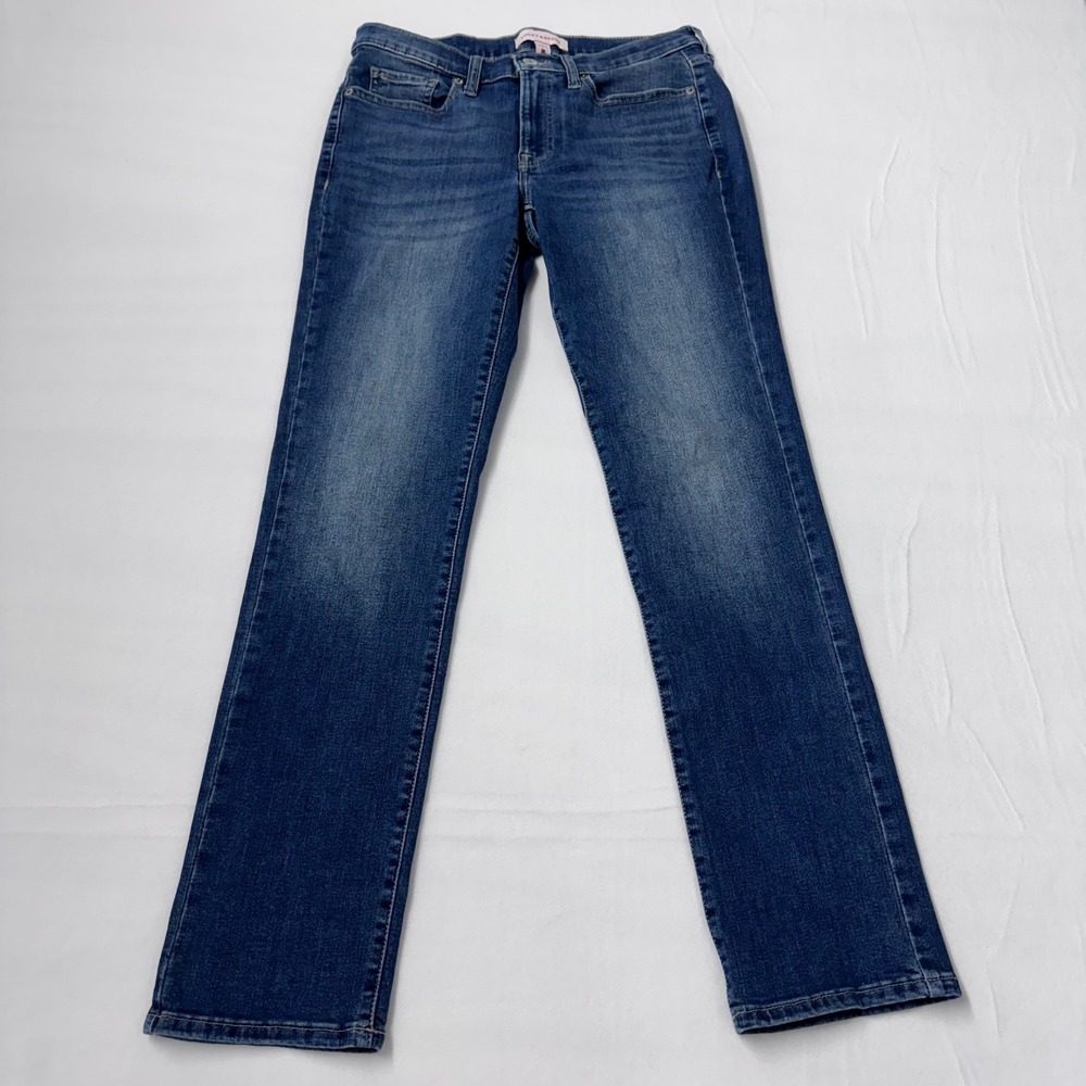 Lucky Brand Sweet Mid Rise Straight Leg Jeans Womens 4/27 Blue Denim Medium Wash